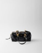 Prada Dangle Medium Leather Top-Handle Bag